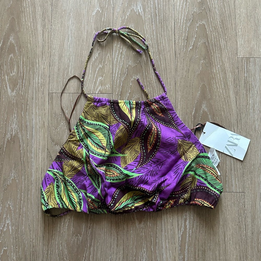 Nwt Zara backless halter top